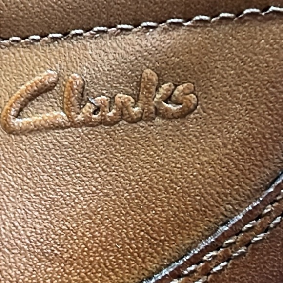 Clarks Men's Brown/Tan Shoes Oxford Loafers Winddon step 11.5 W new in box - Picture 5 of 14